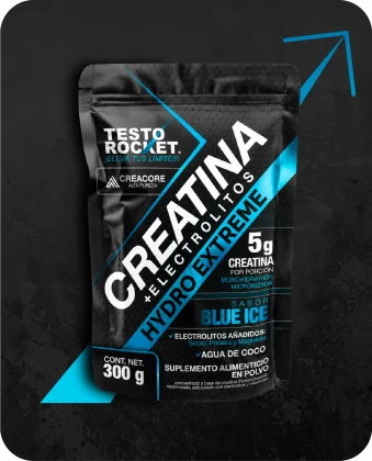 Creatina Con Electrolitos Testo Rocket