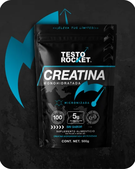 Creatina Monohidratada Testo Rocket