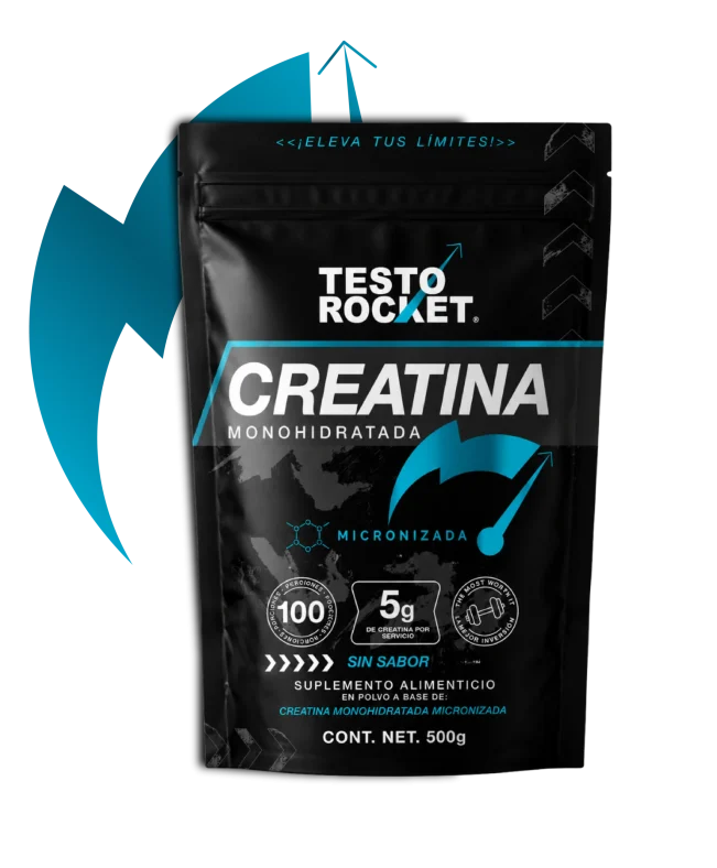 Creatina Monohidratada Testo Rocket