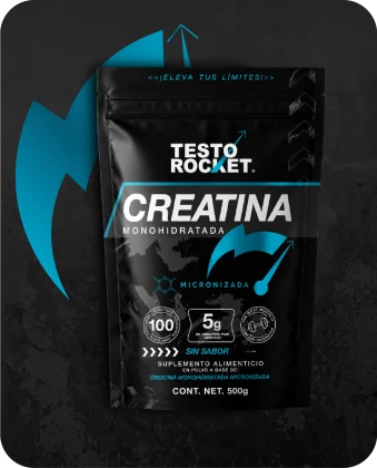 Creatina Monohidratada Testo Rocket